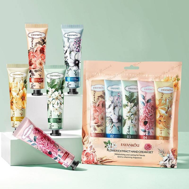 Herbal Extract Hand Cream Set